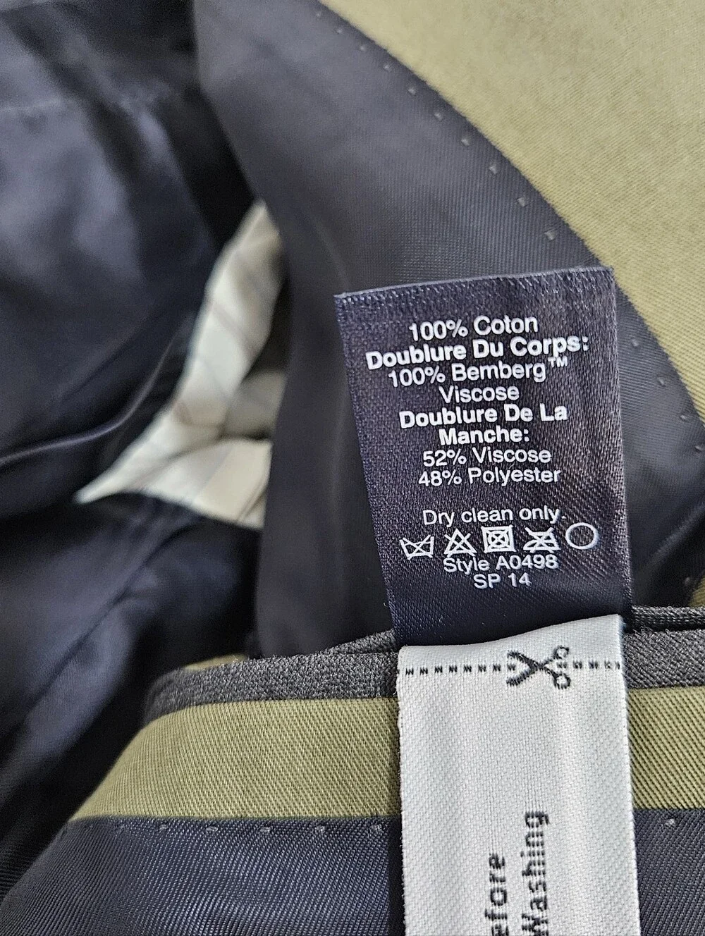 J.Crew Ludlow Slim-fit suit jacket in Italian stretch chino Size 42R